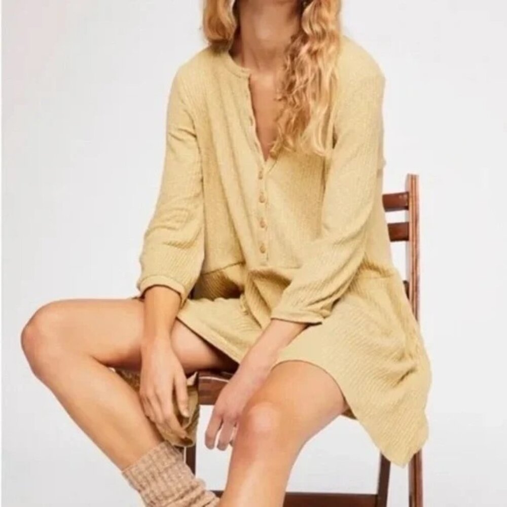 Free People blossom tunic dress ~ M - Picture 3 of 3